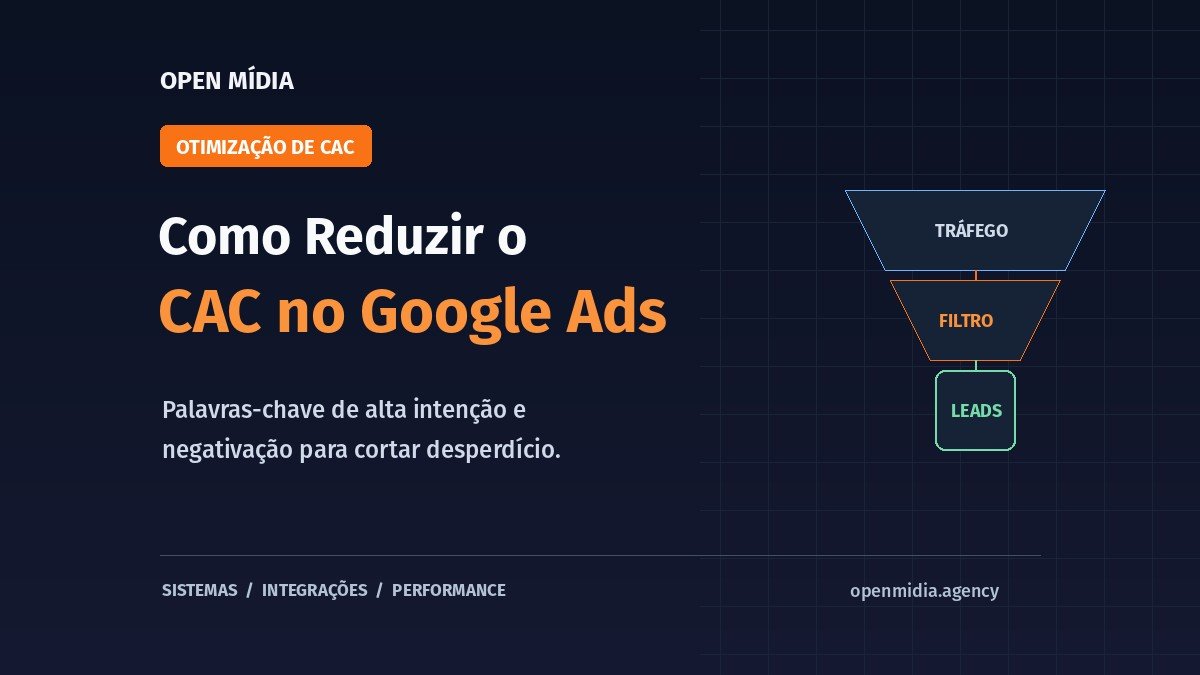 Como Reduzir o CAC no Google Ads para Empresas de Serviços